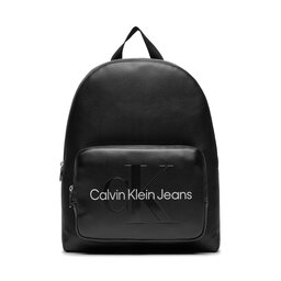 Calvin Klein Jeans Plecak Calvin Klein Jeans Sculpted Campus Bp40 Mono K60K611867 Black/Metallic Logo 0GL