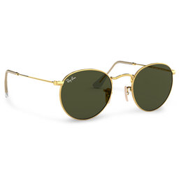 Ray-Ban Solglasögon Ray-Ban Round Metal 0RB3447 001 Gold