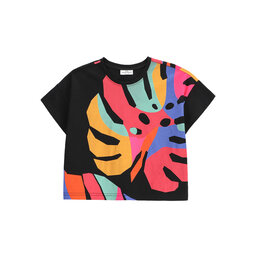 Coccodrillo Coccodrillo Marškinėliai WC5143203TGJ Juoda Relaxed Fit