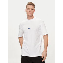 HUGO Hugo Marškinėliai Nieros 50509991 Balta Regular Fit