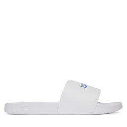 Tommy Hilfiger Şlapi Tommy Hilfiger Hilfiger Print Tumble Pool Slide FM0FM05505 Alb