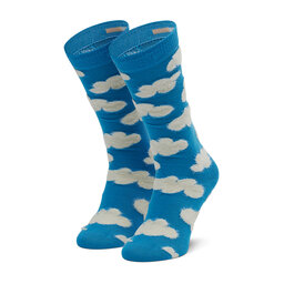 Happy Socks Otroške visoke nogavice Happy Socks KCLO03-6000 Modra