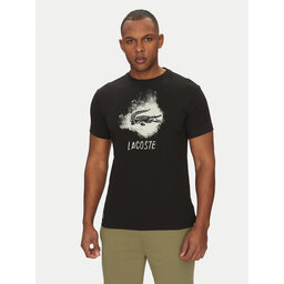 Lacoste Lacoste Marškinėliai TH8917 Juoda Regular Fit