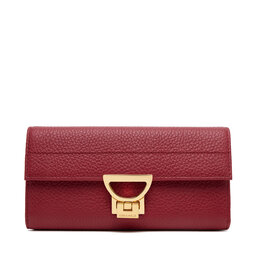Coccinelle Голям дамски портфейл Coccinelle E2 MD5 11 46 01 Бордо