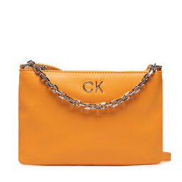 Calvin Klein Jeans Дамска чанта Calvin Klein Jeans Re Lock Ew Crossbody W Chain K60K609115 Оранжев