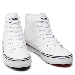 

Снікерcи Tommy Jeans, Білий