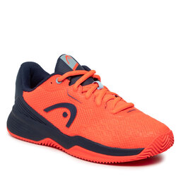 Head Zapatos Head Revolt Pro 3.5 Clay 275011 Neon Red/Dress Blue 030