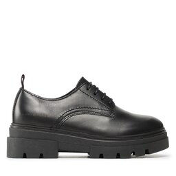 

Оксфорди Tommy Hilfiger Leather LAce Up Shoe FW0FW06780 Black BDS, Чорний