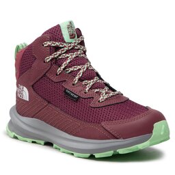 The North Face Trekkings The North Face Youth Fastpack Hiker Mid Wp NF0A7W5V9Z21 Red Violet/Wild Ginger