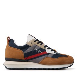 

Снікерcи Pepe Jeans Foster Man Print PMS30944 Tobacco 859, Cиній
