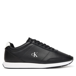 Calvin Klein Laisvalaikio batai Calvin Klein Retro Runner Ess Lth YM0YM01355 Juoda