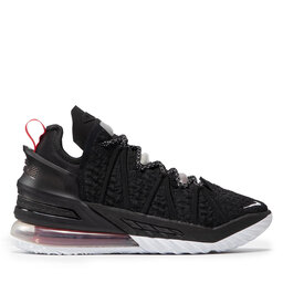 

Взуття Nike Lebron XVIII CQ9283 001 Black/White/University Red, Чорний
