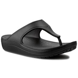 Crocs Zehentrenner Crocs Sloane Platform Flip W 200486 Black