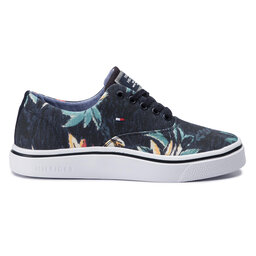 

Кросівки Tommy Hilfiger Seasonal Print Oxford Sneaker FM0FM02461 Midnight 403, Cиній