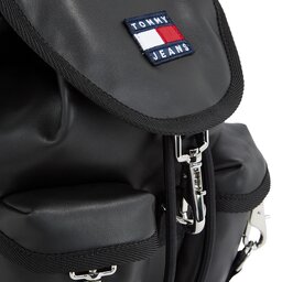 

Рюкзак Tommy Jeans Tjw Heritage Flap Backpack AW0AW15435 Black BDS, Чорний
