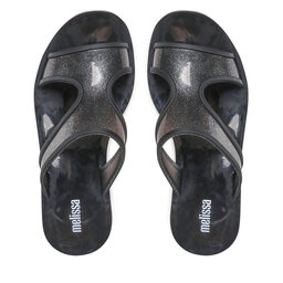 

Шльопанці Melissa Bikini Slide AD 33517 Black/Glitter 52060, Чорний