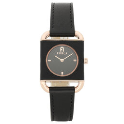 Furla Laikrodis Furla Arco Square WW00017-VIT000-03B00--007-20-CN Nero