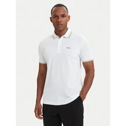 BOSS BOSS Poloshirt Paddy 50469055 Weiß Regular Fit