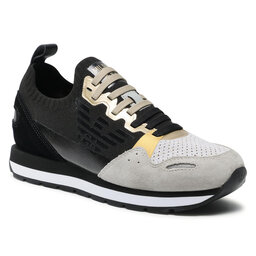 Emporio Armani Sportcipő Emporio Armani X3X116 XM671 R899 Plast/Wh/Bl/Gold/Bla