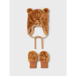 NAME IT Set Mütze und Handschuhe NAME IT 13206456 Braun