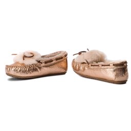 

Тапочки EMU Australia Amity Cuff Crackled W11853 Rose Gold, Золотий