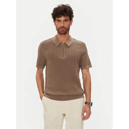 Michael Kors Michael Kors Poloshirt CT560GT469 Braun Regular Fit