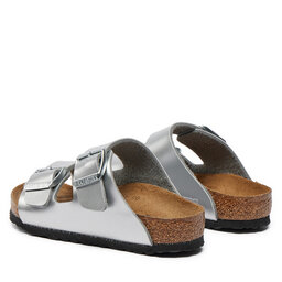 

Шльопанці Birkenstock Arizona 1019147 S Electric Metallic Silver, Срібний
