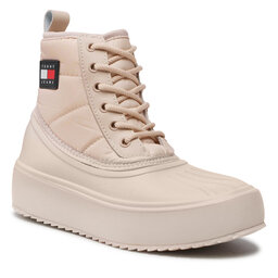 Tommy Jeans Μποτάκια Tommy Jeans Fashion Boot EN0EN01912 Stony Beige ACE