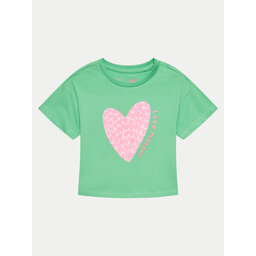 OVS OVS Marškinėliai 1984377 Žalia Regular Fit