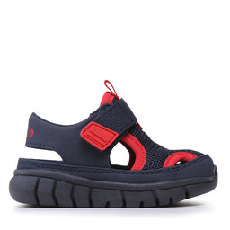 

Босоніжки Polo Ralph Lauren Barnes Sandal RF104032 Navy Mesh/PU Nubuck w/ White PP, Cиній