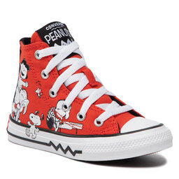 Converse Sneakers aus Stoff Converse Ctas Hi A01867C Signal Red/Black/White