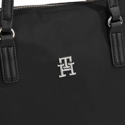 

Сумка Tommy Hilfiger Poppy Th Tote AW0AW15639 Black BDS, Чорний