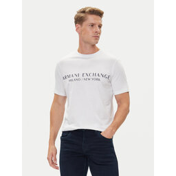 Armani Exchange Armani Exchange Póló 8NZT72 Z8H4Z 1100 Fehér Slim Fit