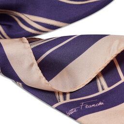 

Хустка Elisabetta Franchi FO-01F-16E2-V130 Mosto/Cappuccin AA6, Фіолетовий