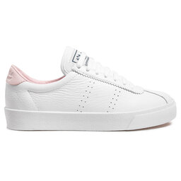 

Снікерcи Superga 2843 Clubs Comfleau S00CKL0 White/Pink Lt, Білий
