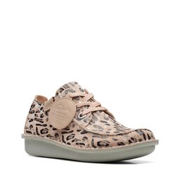 Clarks Halbschuhe Clarks Funny Dream 26170409 Black/Sand Print