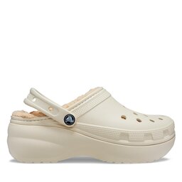 

Шльопанці Crocs Crocs Classic Platform Lined Clog W 207938 Bone 2Y2, Бежевий
