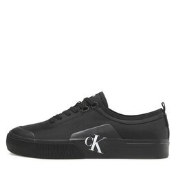 

Кеди Calvin Klein Jeans Skater Vulc Laceup Low Ny YM0YM00459 Black BDS, Чорний