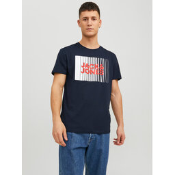 Jack&Jones Jack&Jones T-Shirt Corp 12233999 Dunkelblau Standard Fit