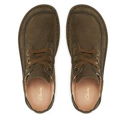 

Туфлі Clarks Funny Dream 261738904 Dark Olive Nub, Зелений
