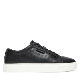 Calvin Klein Sneakersy Calvin Klein Clean Cup Low Laceup Perf Lth HM0HM01870 Czarny