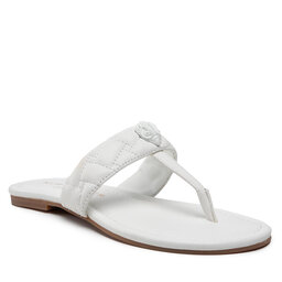 Kurt Geiger Flip flop Kurt Geiger Kensington T-Bar Sandal 8651410109 White Leather Summer