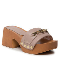 

Шльопанці Guess Clarissa FL6CSS LEA01 SAND, Бежевий