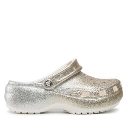 

Шльопанці Crocs Clscplatform Ombreglitterclogw 207933 White/Gold, Золотий
