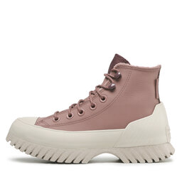 

Кеди Converse Ctas Lugged 2.0 Cc Hi A01329C Saddle/Dark Wine/Papyrus, Рожевий