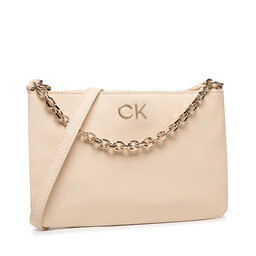 

Сумка Calvin Klein Re-Lock Ew Crossbody W Chain K60K609115 Sand VHB, Бежевий
