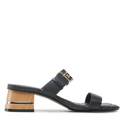 

Шльопанці Tommy Hilfiger Hardware Block Mid Heel FW0FW07017 Space Blue DW6, Cиній