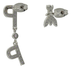 

Сережки Patrizia Pepe 8J1058/M009-M502 Shiny Lilac, Срібний