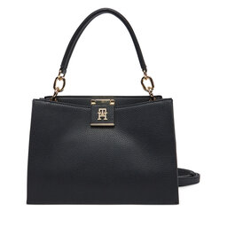 Tommy Hilfiger Kabelka Tommy Hilfiger Th Her Mini Tote AW0AW17190 Černá