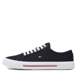 

Кросівки Tommy Hilfiger Core Corporate Vulc Canvas FM0FM04560 Desert Sky DW6, Cиній